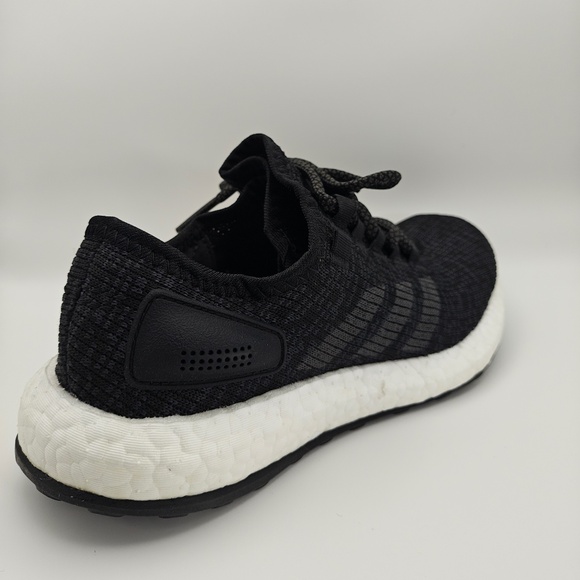 ADIDAS PUREBOOST SOLID BLACK - Picture 1 of 9
